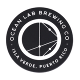 Ocean Lab Brewing Co logo on a black background