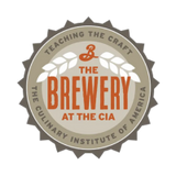 Logo of The Brewery at the CIA with a circular design and text.